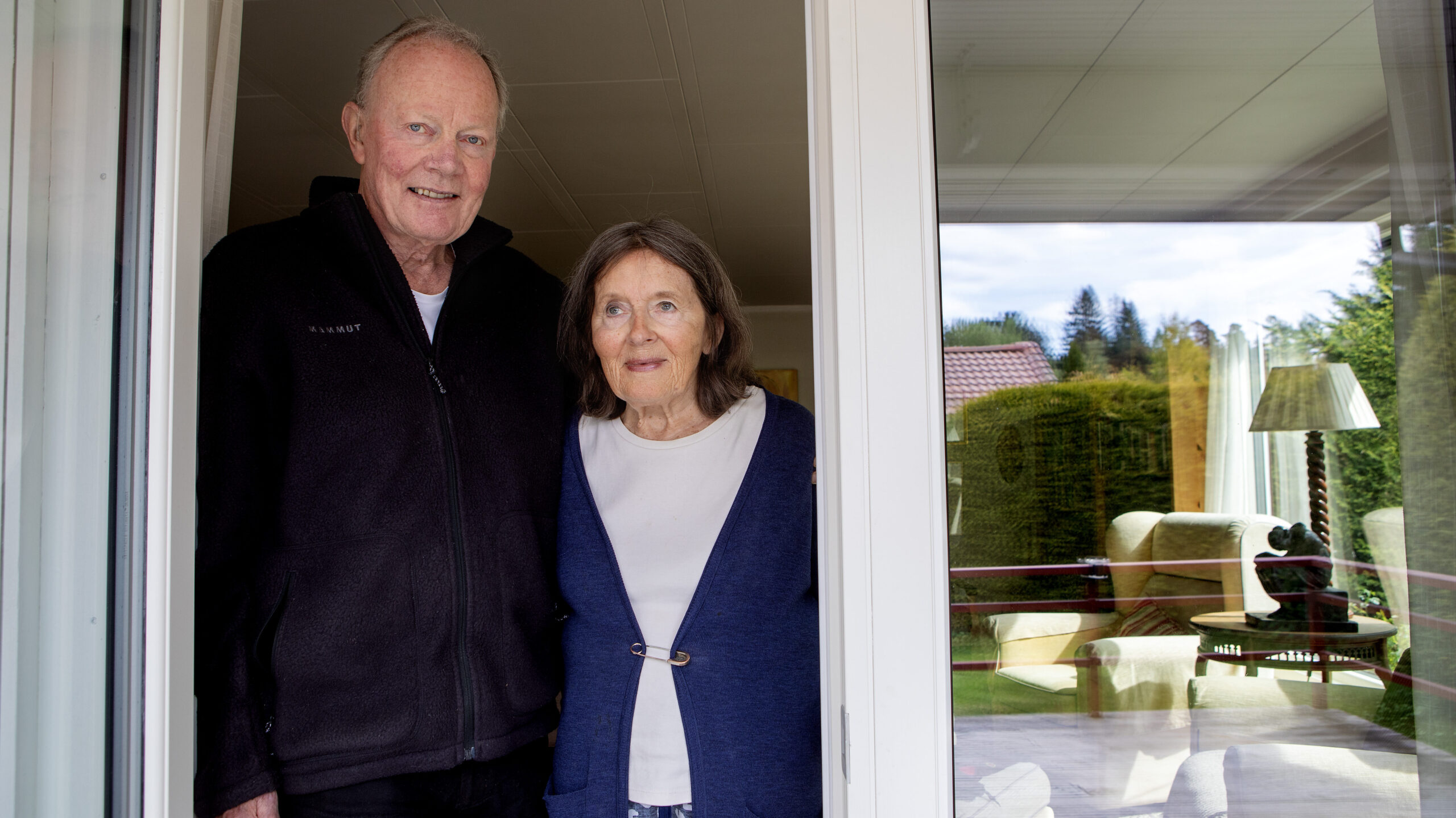 Sigbjørn og Sonja Fossum er hverandres støttespillere i hverdagen. Foto: Kristin Svorte